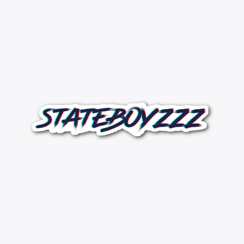 Stateboyzzz Classic Sticker